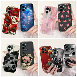 Funda Silicona OPPO Reno 14F – Diseño Flor Espacial