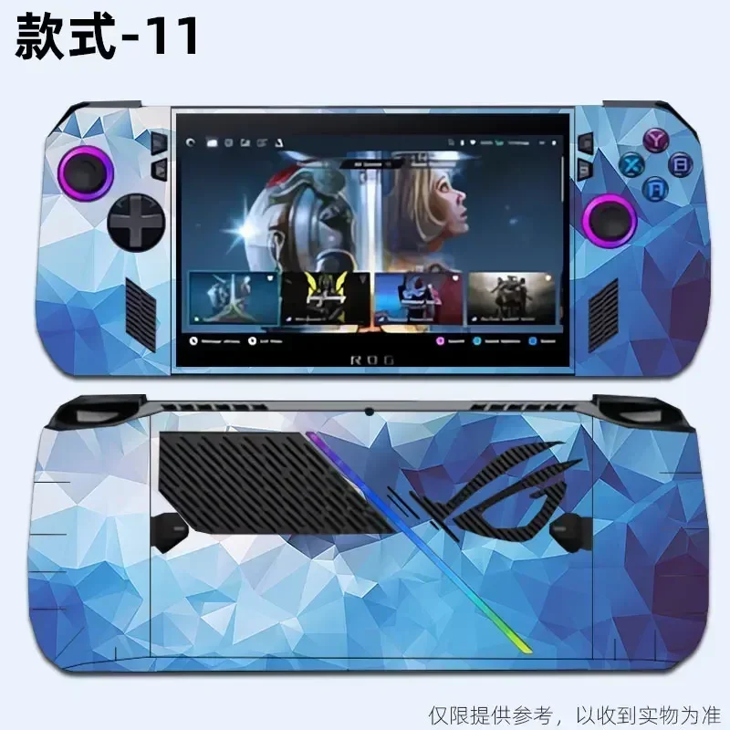 Calcomanías protectoras de piel para consola Asus Rog Ally X, funda para Rog Ally X, película protectora de mano, accesorios para juegos - imagen 2