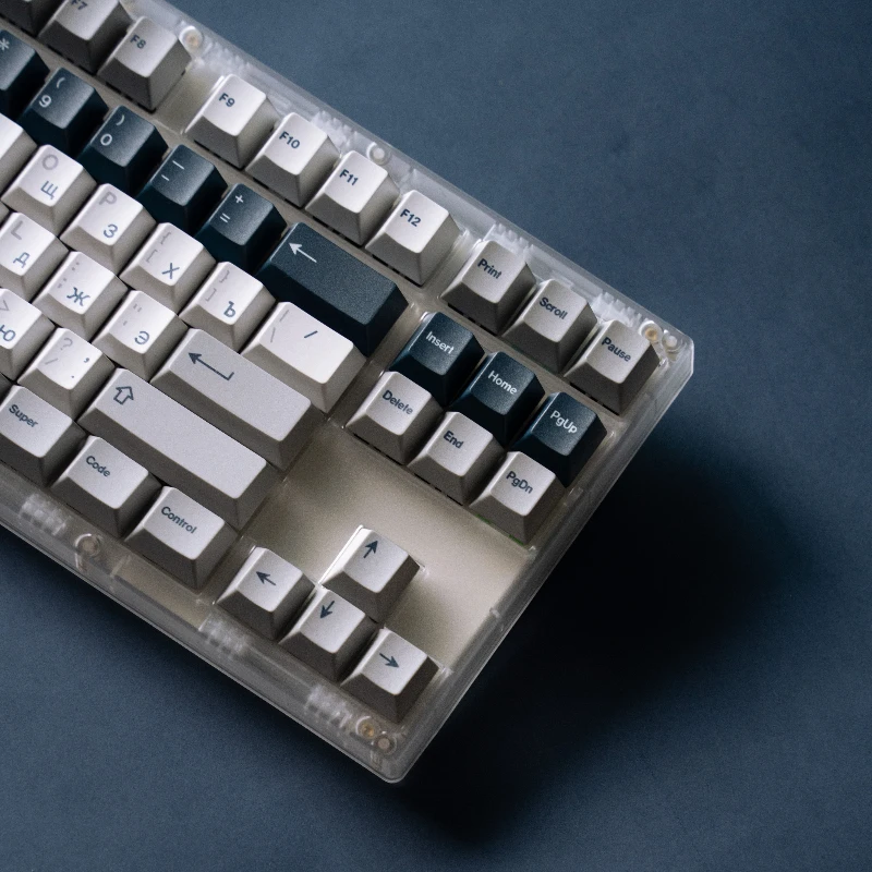 GMK-Juego de teclas con temática de alerta Prusiana, accesorios de teclado mecánico, color sub, ruso, perfil de cereza, regalos - imagen 3