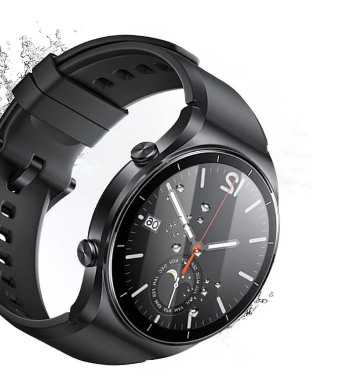 Película protectora de borde curvo 3D para Xiaomi Watch Color 2 S1 Protector de pantalla completa activo (no de vidrio) - imagen 3