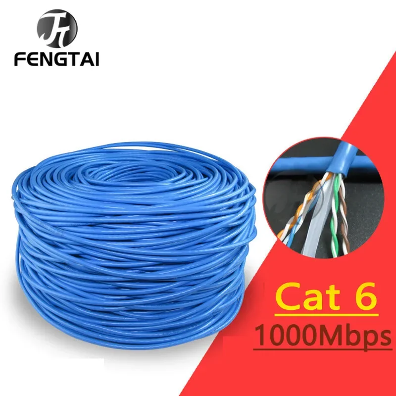 Cable Ethernet Cat6 Lan Cable UTP CAT 6 RJ 45 Cable de red 10m/40m/50m Cable de conexión para enrutador de ordenador portátil RJ45 Cat6 20m 30m 15m Cable