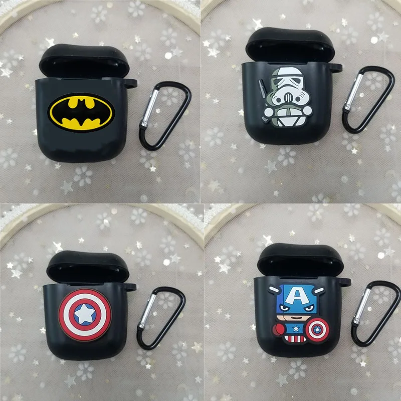 Funda para auriculares de dibujos animados DIY para Apple AirPods 1, 2 Pro, funda de tercera generación para Air Pods Pro 2, accesorios protectores con gancho