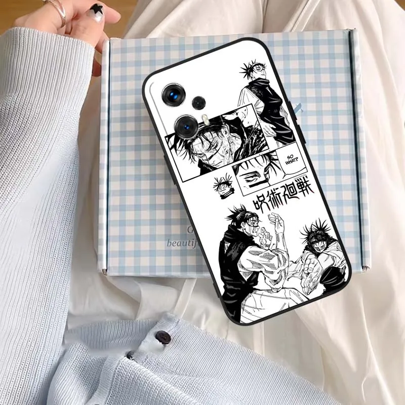 Funda de Anime Gojo Satoru para Motorola Edge 60 50 40 E22i E22 E15 S X30 G G24 Pro Stylus Play Power 5G 2025 funda de teléfono - imagen 5