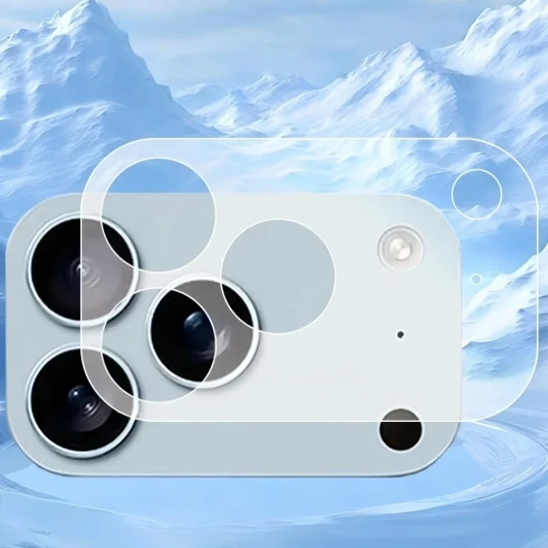 Protector de cámara mate para iPhone 17 Pro Max 17pro, tapa protectora de cristal con lente trasera de aire para iphone 17pro, 2 uds. - imagen 4