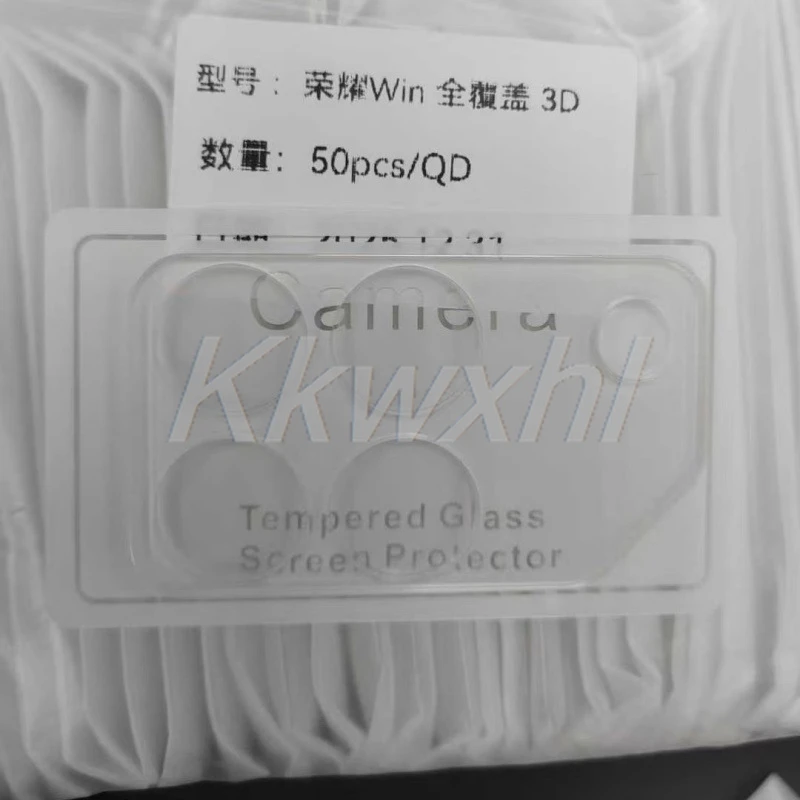 2 uds 9H película de lente de cámara 3D para Honor WIN 6,83 "HonorWIN AAP-AN00 cubierta protectora trasera de vidrio templado - imagen 4