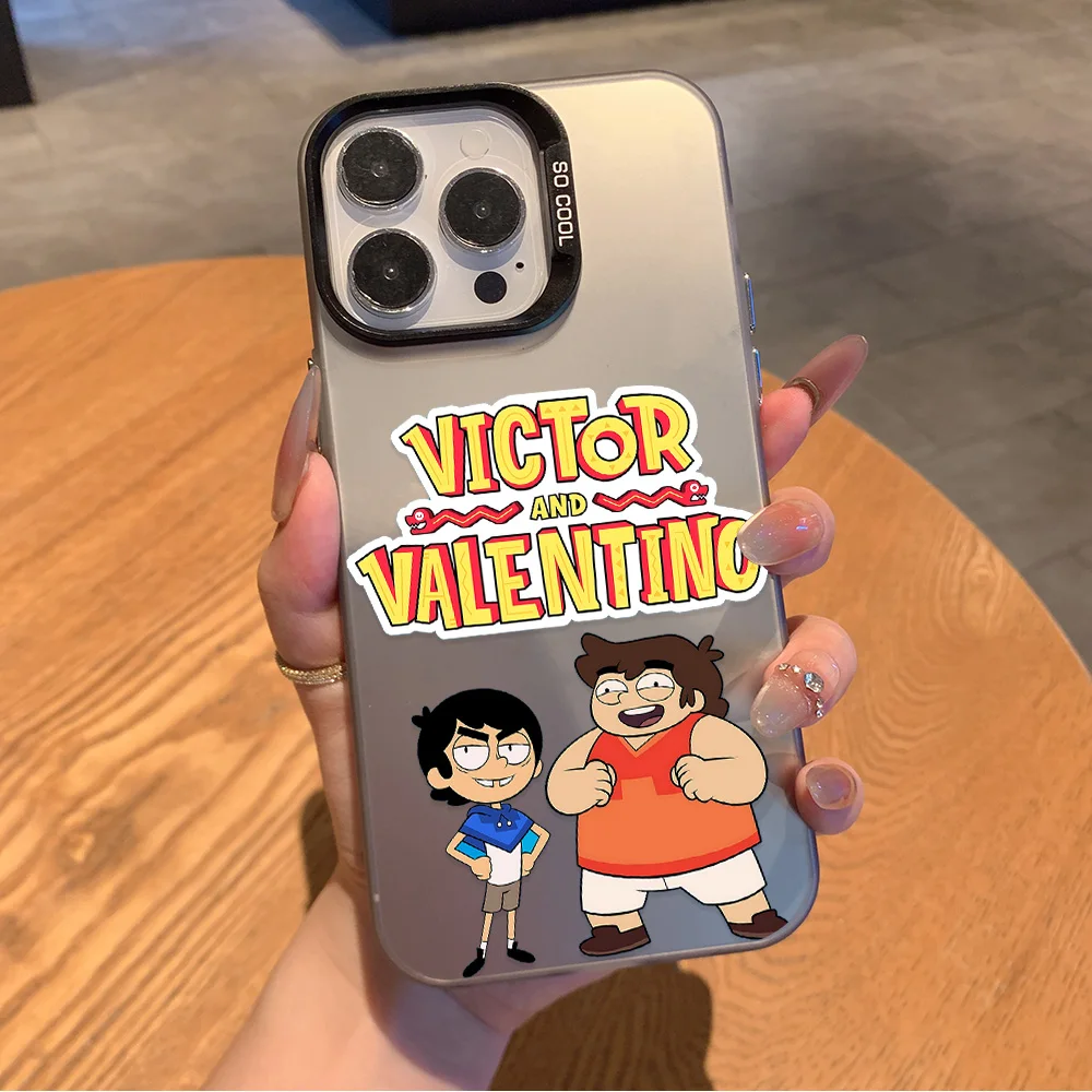 Funda de teléfono Victor y Valentino para Samsung Galaxy S26 S25 S24 S23 S22 S21 S20 Note20 FE Ultra Edge Plus 4G 5G cubierta anticaída - imagen 2