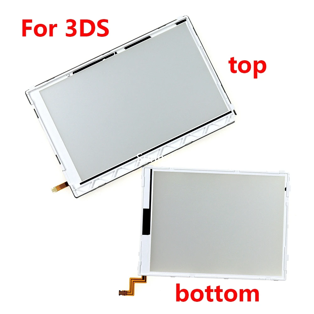 Pantalla de retroiluminación para 3DS, nuevo panel de retroiluminación superior e inferior para consola de juegos con pantalla inferior superior 3DS, 10 Uds. - imagen 2