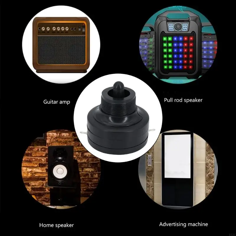 2 piezas 150W 8ohm altavoz piezoeléctrico Tweeter Driver respuesta de frecuencia amplia 2,2 K-27 KHZ, para sistemas musicales domésticos - imagen 5