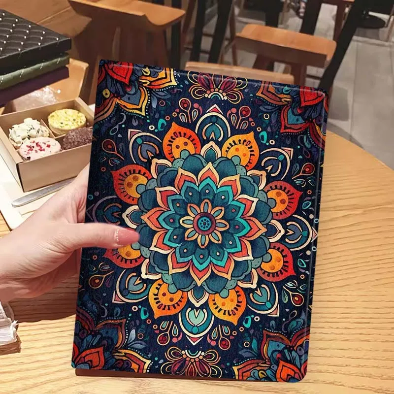 Funda de lujo con Mandala para iPad Pro Mini 1, 2, 3, 4, 5, 6, 7, 7. a generación, 12,9, 10,5, 13, 11, 7,9, 8,3, M4 pulgadas - imagen 5