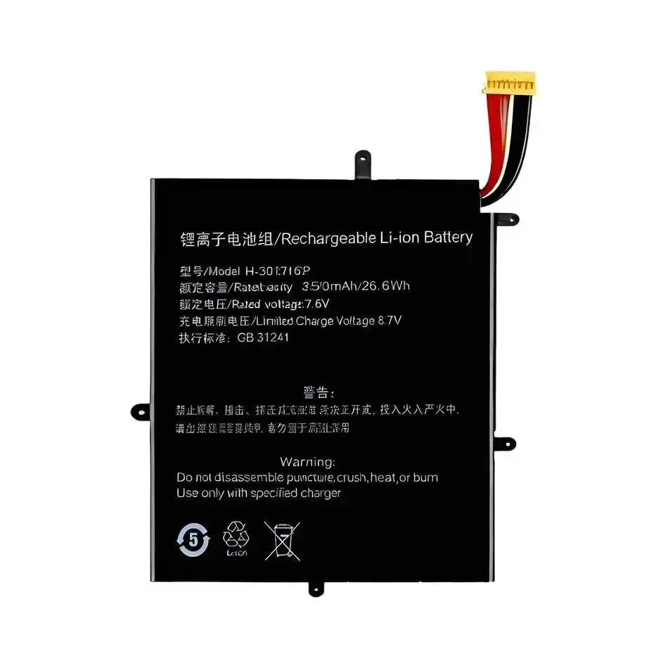 Batería segura para ordenador portátil H-30137162P para Teclast F5 2666144 NV-2778130-2S para Jumper Ezbook X1 3500Mah potencia confiable
