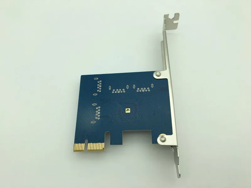 Nueva tarjeta aad en PCIe 1 a 4 ranuras PCI express 16X tarjeta elevadora PCI-E 1X a adaptador de ranura PCI-e externo 4 tarjeta multiplicadora de puerto PCIe - imagen 3