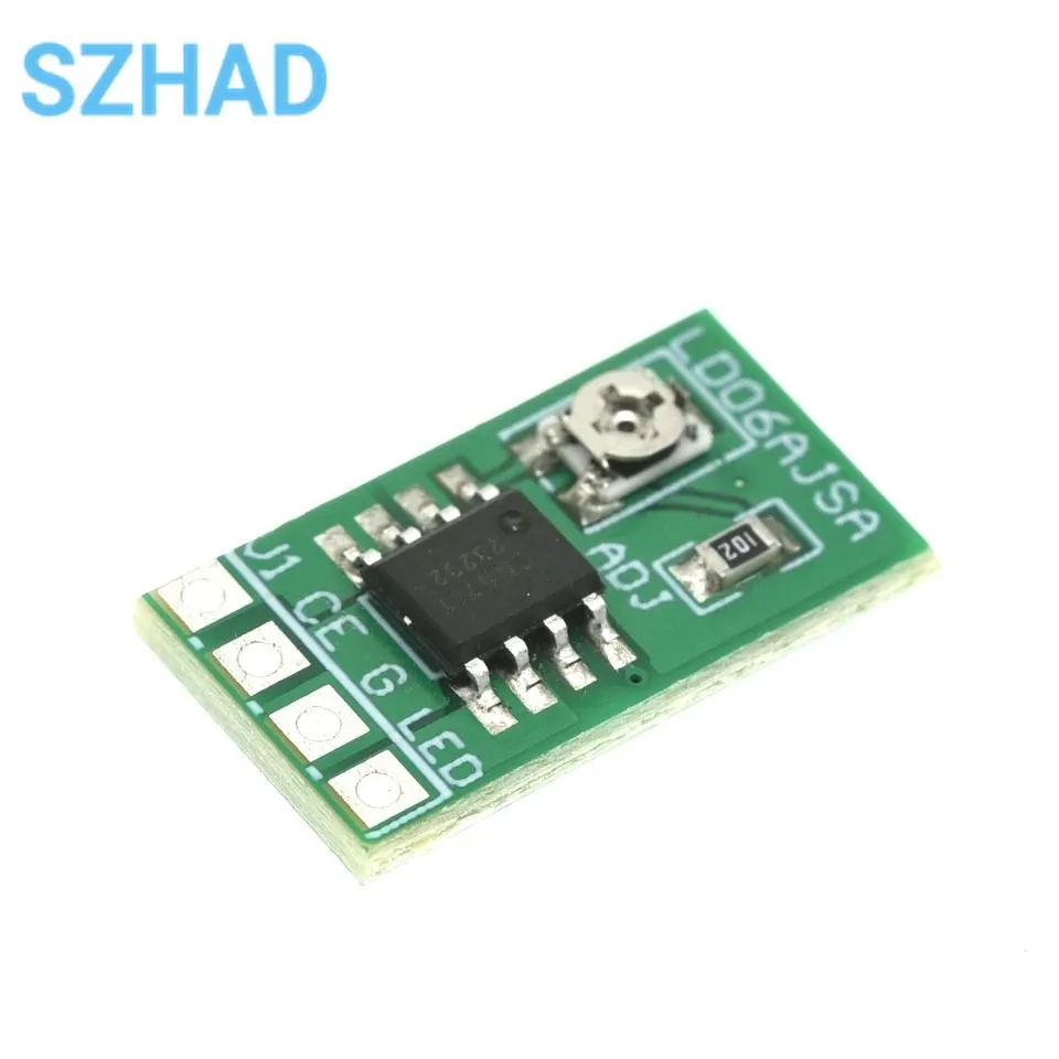 Controlador LED DC 3,3 V 3,7 V 5V 30-1500MA, módulo ajustable de corriente constante, placa de Control PWM para linterna LED USB 18650 Li-ion - imagen 2