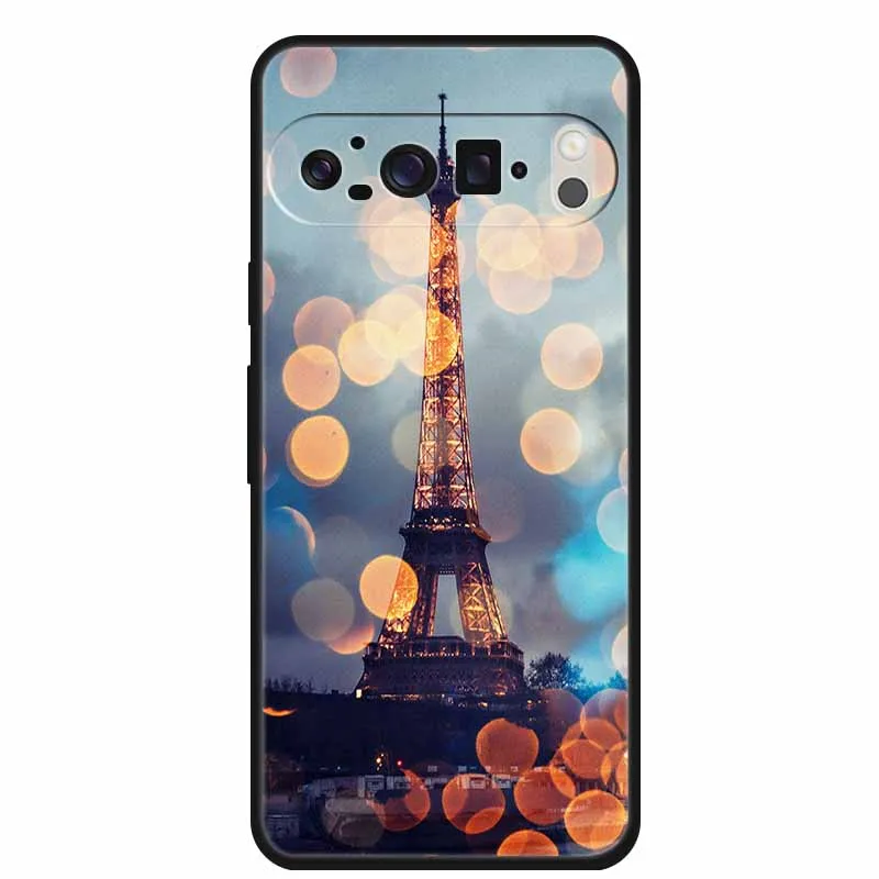 Para Google Pixel 10 Pro XL 5G funda de Color Original de silicona suave TPU funda de teléfono paisaje de abeto forestal para G45RY funda protectora nueva - imagen 4