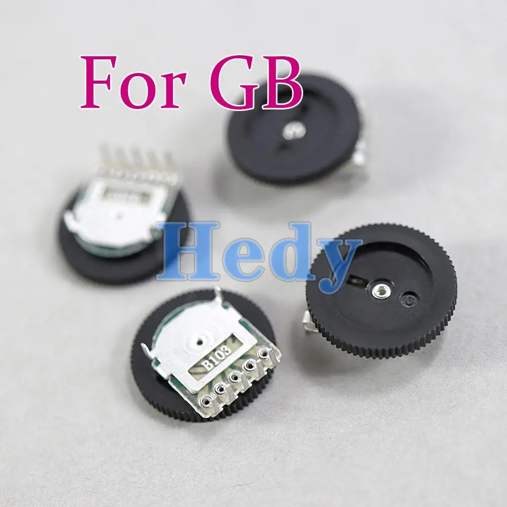 Reemplazo de 2 uds para GB Classic DMG 001, piezas de potenciómetro de interruptor de volumen de placa base para Gameboy GBA GBC - imagen 4