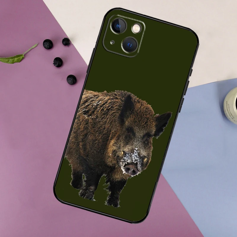 Funda de jabalí para iPhone 14 13 11 12 16 15 Pro Max 12 13 Mini X XR XS MAX 7 8 14 16 15 Plus contraportada - imagen 5