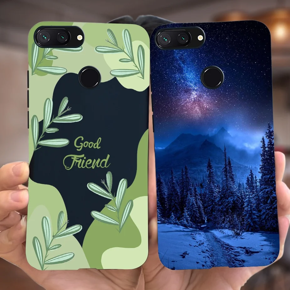 Funda de silicona blanda para teléfono Xiaomi Mi 8 Lite, carcasa bonita pintada con caramelo, Mi8Lite - imagen 2