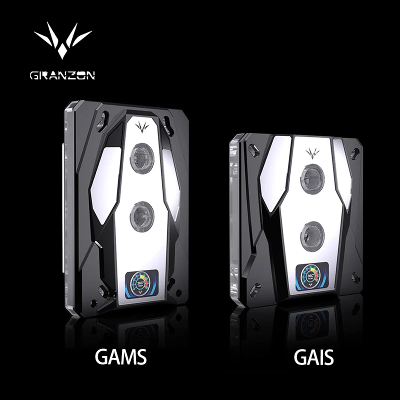 Granzon CPU bloque para INTEL LGA115X 1200 1700 X99 2011 /AMD Ryzen 3/5/7 X470 X570 ThreadRipper radiador enfriador de agua GAMS/GAIS - imagen 3