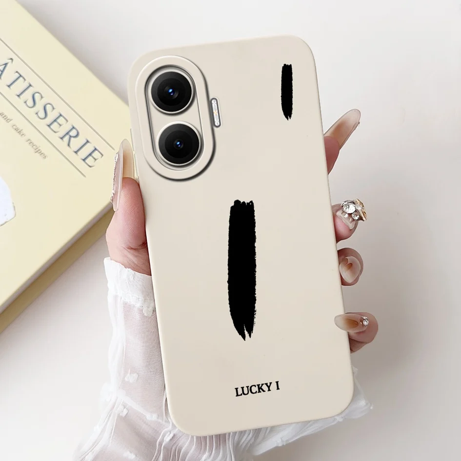 Para Xiaomi Redmi Turbo 4 Pro Funda de lujo con letras de nombre Funda de silicona suave para Xiaomi Poco F7 Pro Funda PocoF7 F 7 F7Ultra parachoques - imagen 5