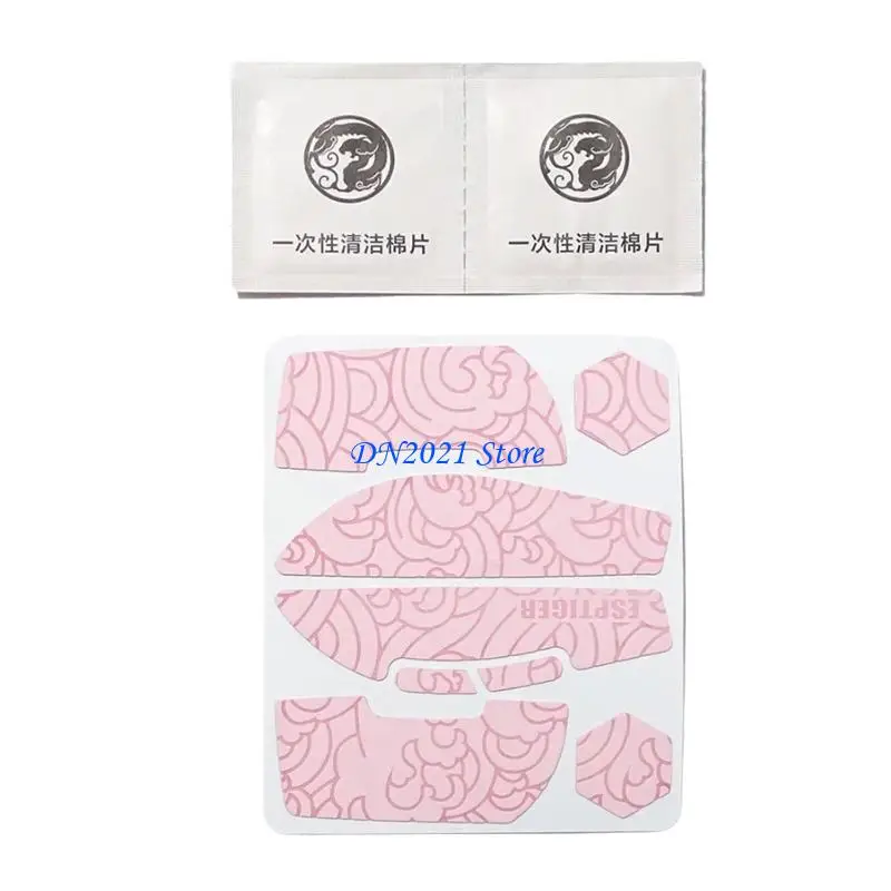 F3KE patines piel ratón antideslizantes hechos a mano para GProX Superlight 2C, Cinta agarre antideslizante - imagen 2