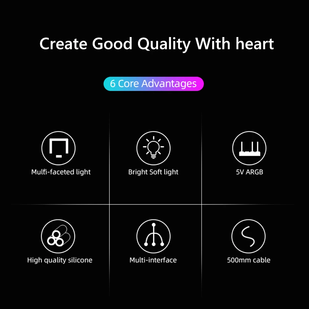 Tira de lámpara Flexible de 5V, 3 pines, 4 pines, ARGB AURA SYNC 26LED, barra de luz de placa base, accesorios de ordenador, tira de luz Flexible para ASRock - imagen 5