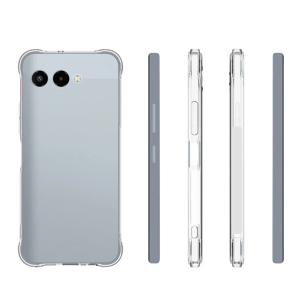 Funda con esquinas reforzadas, funda suave de TPU a prueba de golpes para T-Mobile Revvl 8 TMRV085G 8Pro - imagen 4