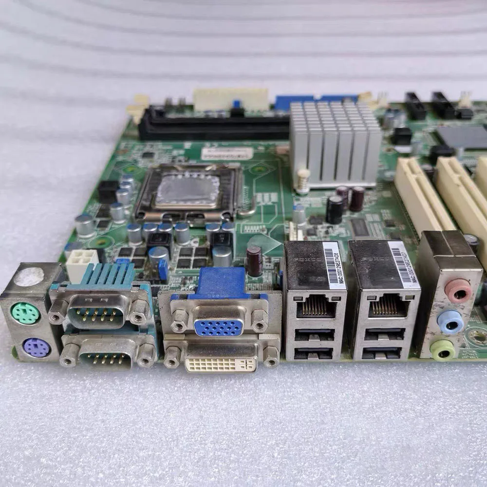 Las placas base industriales admiten 3 ranuras ISA chipset G41 puertos de red duales SYM76949VGGA - imagen 2