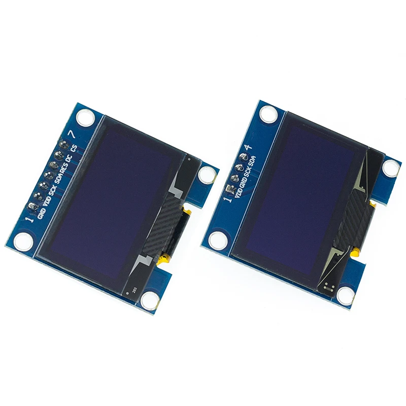 Módulo OLED de 1,3 pulgadas, pantalla LED LCD de 1,3 pulgadas, Color blanco/azul, SPI/IIC, I2C, comunicate, 128x64 - imagen 5