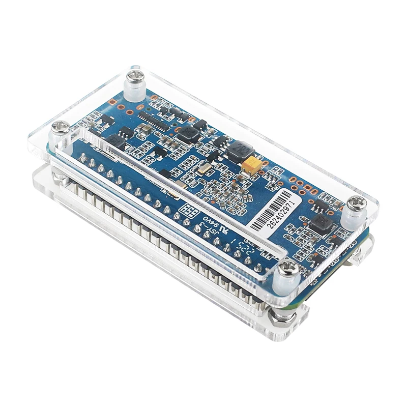 Banana Pi M2 funda acrílica Zero, carcasa transparente opcional, disipador de calor, antena WiFi para BPI-M2, placa Zero - imagen 3