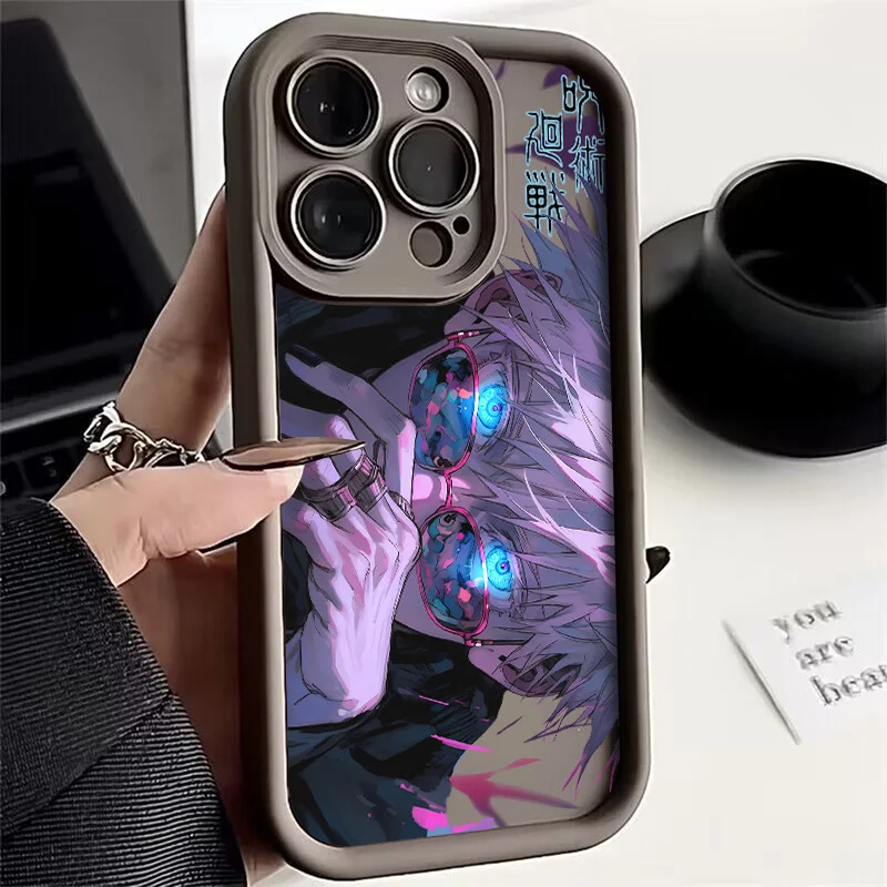 Funda de teléfono Anime Jujutsu Kaisen para Google Pixel 9 8 7 8A 7A Pro XL 4G 5G funda trasera de silicona suave TPU - imagen 4