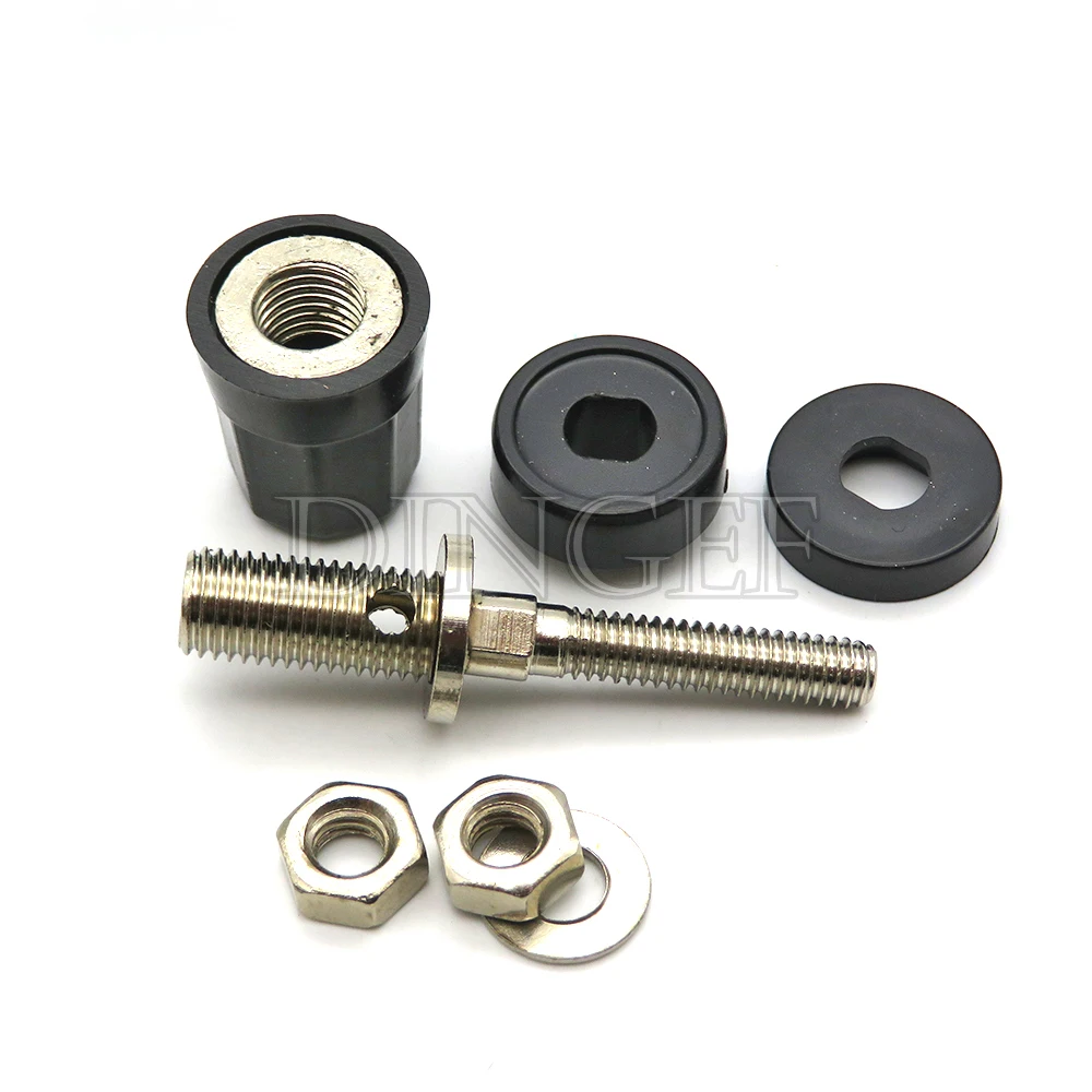 Terminal de cobre puro M4X36, 2 piezas, 4MM, conector Banana Jack 20A, poste de encuadernación, conector Banana, M4 x 36, negro, rojo, azul, verde, amarillo - imagen 4