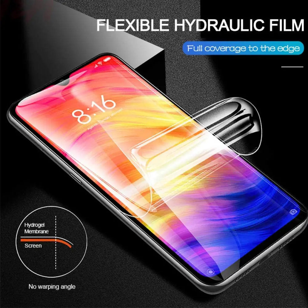 3 uds película de hidrogel para Xiaomi POCO X7 Pro X6 X5 X3 X4 GT NFC M4 M5 M6 Pro para POCO F6 Pro F5 F4 F3 C65 C75 película protectora de pantalla - imagen 2