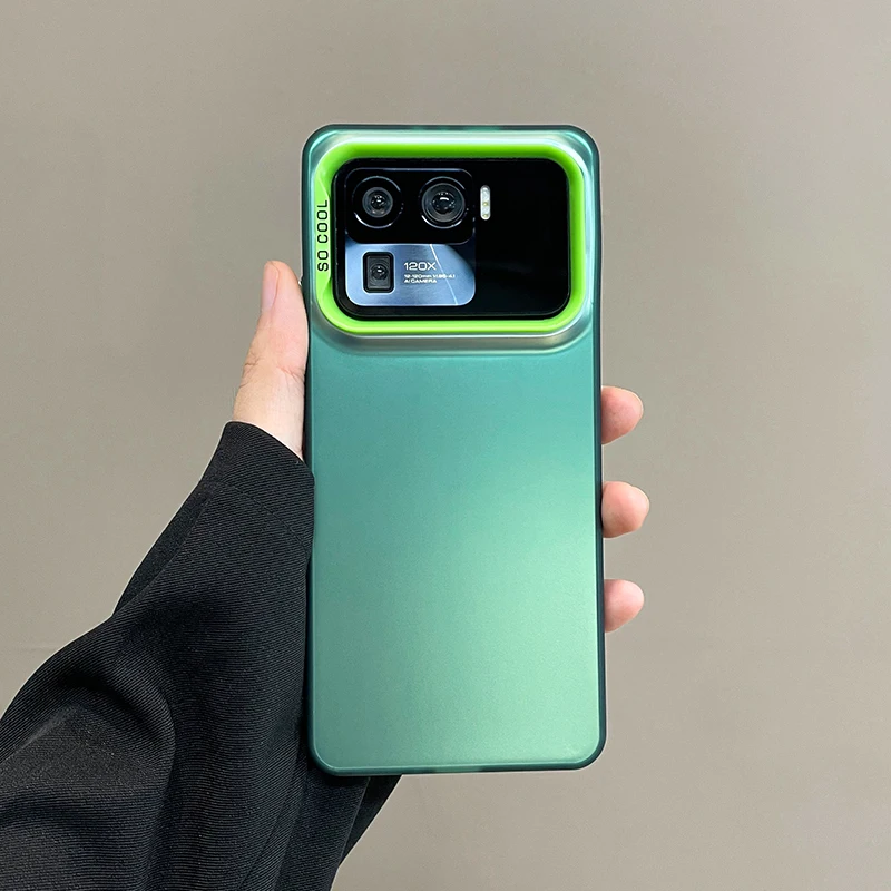 Funda de teléfono para Xiaomi 11 Ultra, carcasa a prueba de golpes, Protección trasera, antihuellas, IMD - imagen 3