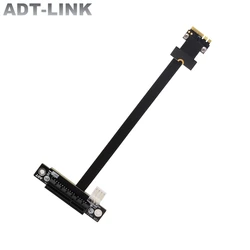 Adt-link Riser PCIe M.2 Gen3.0 A+E Key Extensor 4x para PCIe