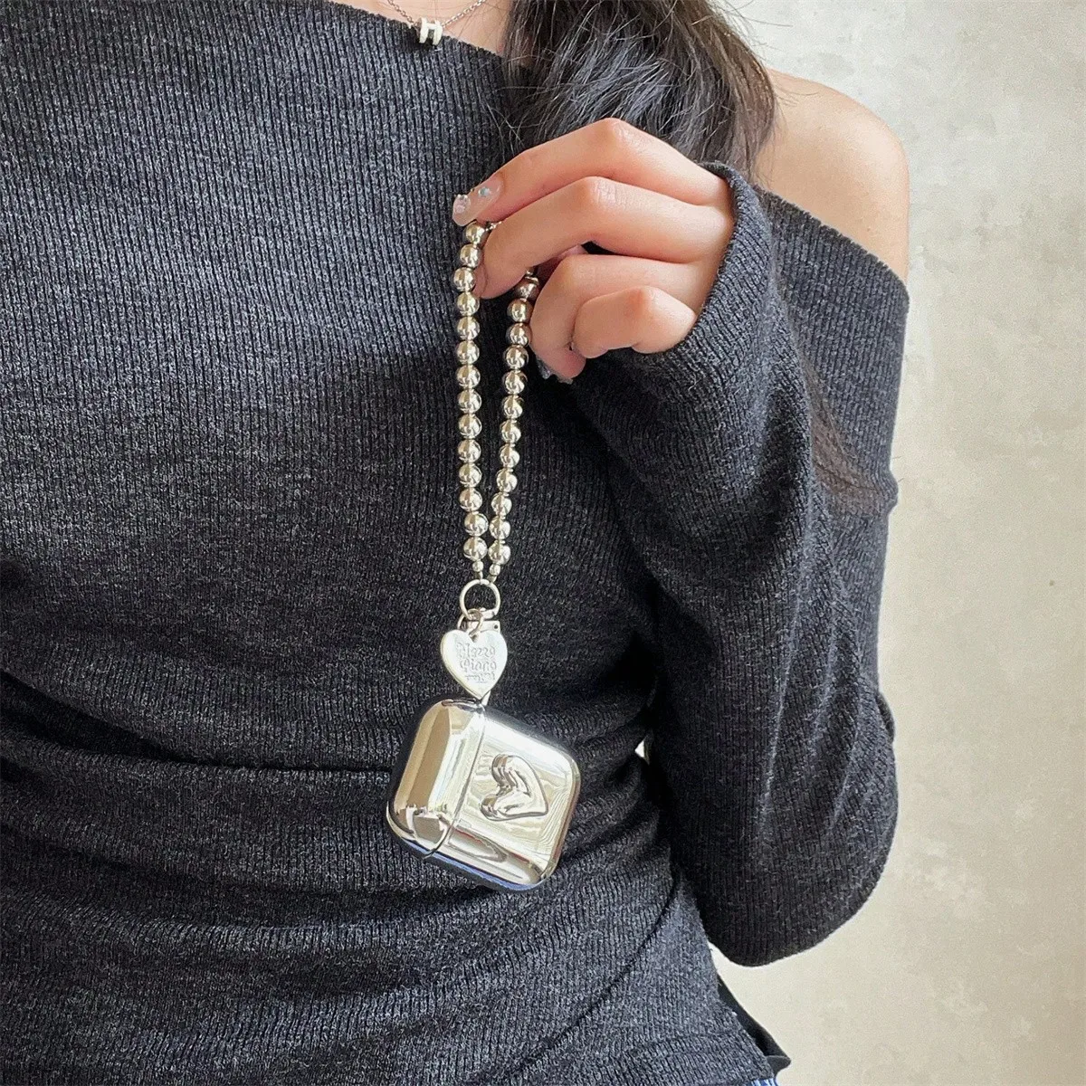 Apple AirPods 1/ 2/ 3/4/ Pro 2 보호 커버용 이어폰 케이스 love 헤드폰 액세서리 보호 상자 - imagen 4