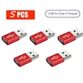 5pcs Red A