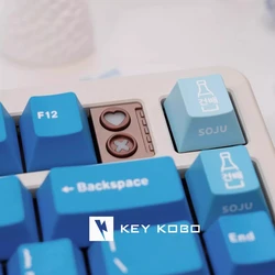 Teclas teclado mecánico SOJU ABS inyección Azul – personalizadas