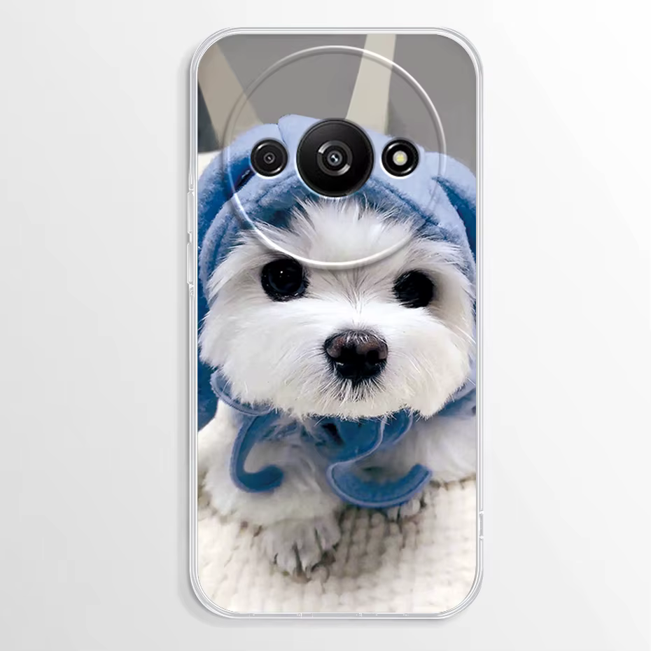 Funda de TPU con patrón elegante para teléfono móvil, carcasa transparente de silicona suave para Xiaomi Redmi A3 4G, 2024 - imagen 4