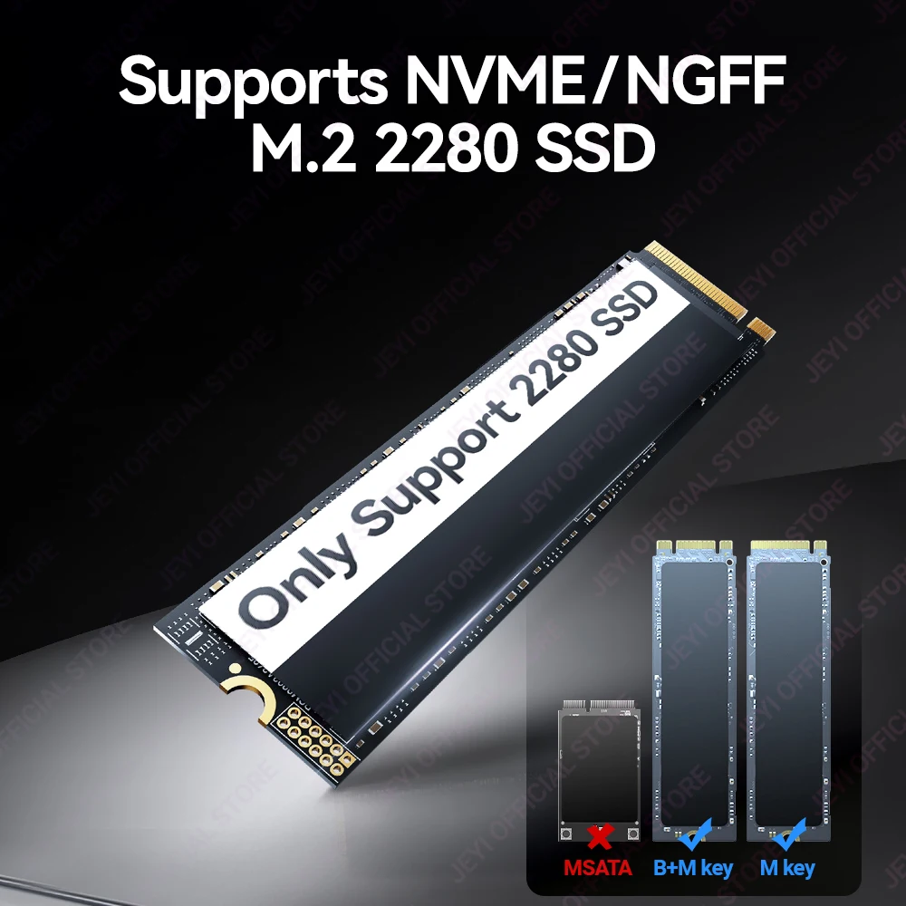 JEYI Disipador para SSD M.2 – Refrigeración NVMe con Almohadilla - imagen 2