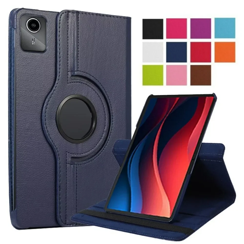 Funda para tableta Lenovo Xiaoxin Pad 2024 TB331FC Tab M11 TB330FU, carcasa con soporte giratorio de 360 °, 11 pulgadas, a prueba de golpes