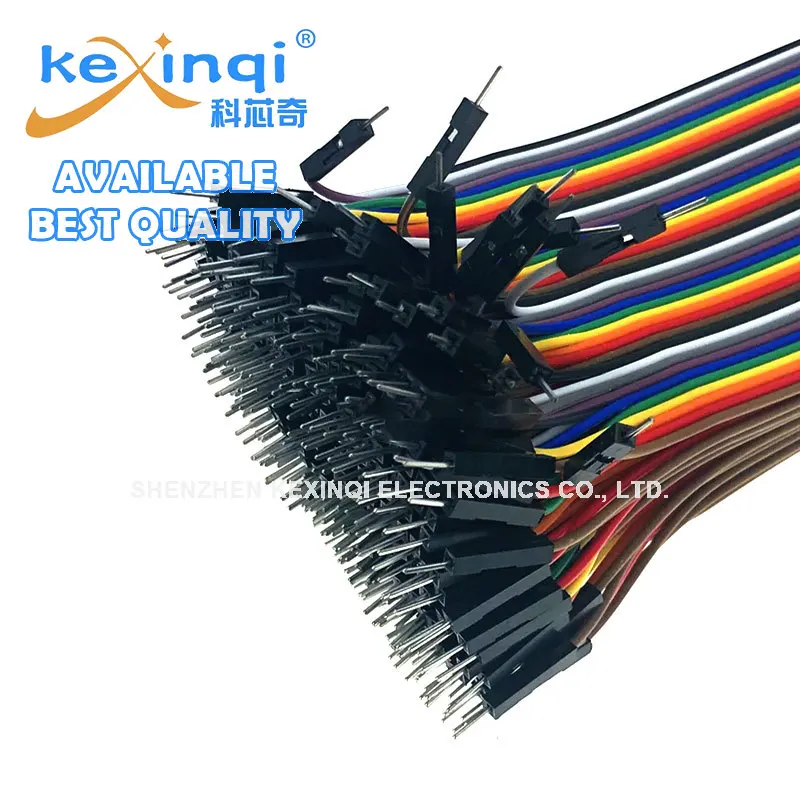 Línea Dupont de 10cm, 15cm, 20cm, 30cm, 40cm, Cable de puente macho/hembra a macho/hembra, Cable Dupont para Arduino, KIT DIY de 40 pines y 2,54mm - imagen 4