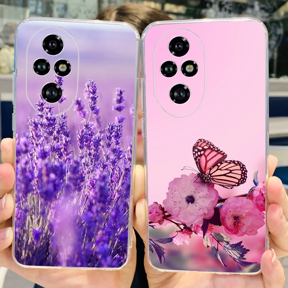 Para Honor 200 Pro funda ELP-AN00 nueva moda cubierta pintada fundas de teléfono de silicona transparente para Honor 200 Lite Honor200 Pro Fundas suaves - imagen 2