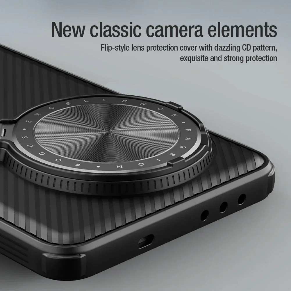 NILLKIN para OnePlus 13 5G funda magnética adaptable CamShield Prop lente TPU marco Magsafe cámara de carga cubierta trasera protección - imagen 4