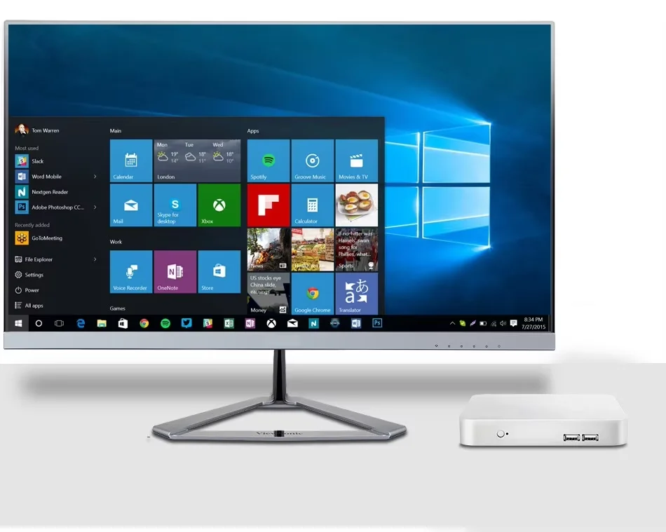 Mini PC compatible con Windows XP/7/10 procesador Intel Core i5-3317U 8GB RAM 512GB SSD WiFi Gigabit Ethernet 1080P HDMI VGA - imagen 5