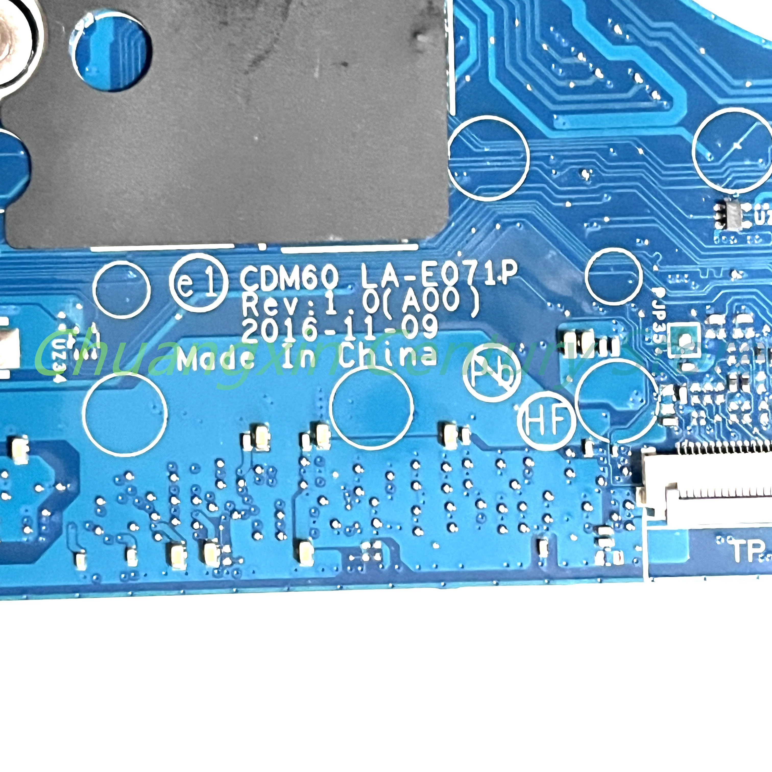 Para DELL Latitude 5280 5288 placa base de computadora portátil LA-E071 PWith I3 I5 I7 CPU de 7. a generación 100% probado completamente en funcionamiento - imagen 3