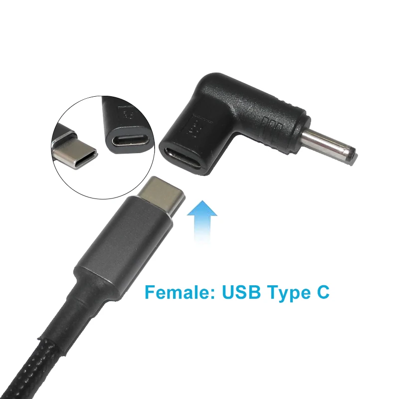 Adaptador USB-C PD Multi-Voltaje 5V/9V/12V – Conectores Universales - imagen 3