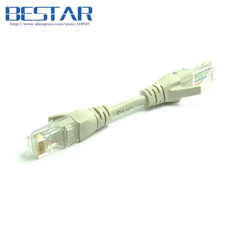 10cm 30cm 50cm 0,1 m 0,3 m CAT 6 cable RJ45 CAT6 CAT5 CAT 5 CAT5e UTP Cable de red Ethernet macho a macho RJ45 parche LAN cable - imagen 4