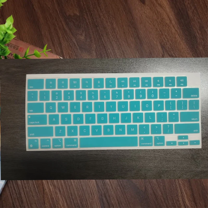 Funda de teclado para MacBook Air 13,6 Pro 15 M4 M3 M2 A3240 A3241 A3113 A2681 A2992 A2991 A2918 A2779 A2780 A2442 A2338 A2337