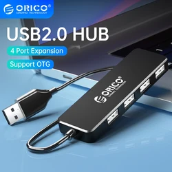 ORICO Hub USB 4 Puertos OTG para MacBook Pro 13/15 y PC