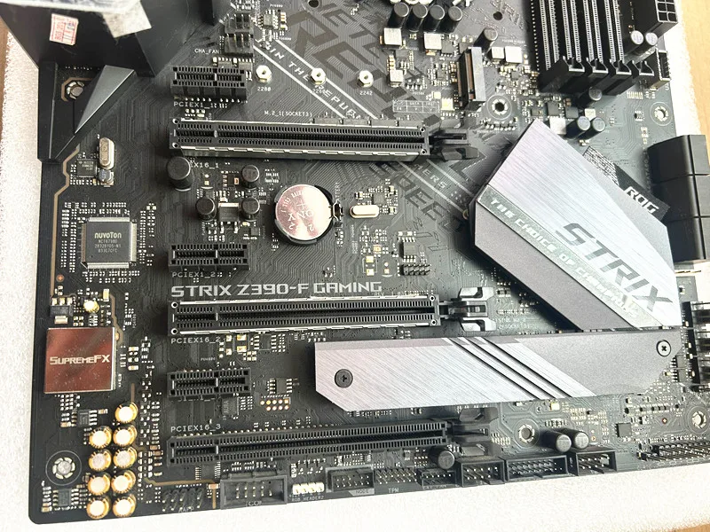 Para Asus ROG STRIX Z390-F placa base para juegos DDR4 8. a 9 a generación i9 i7 i5 i3 128GB RGB CrossFireX Z390 - imagen 4