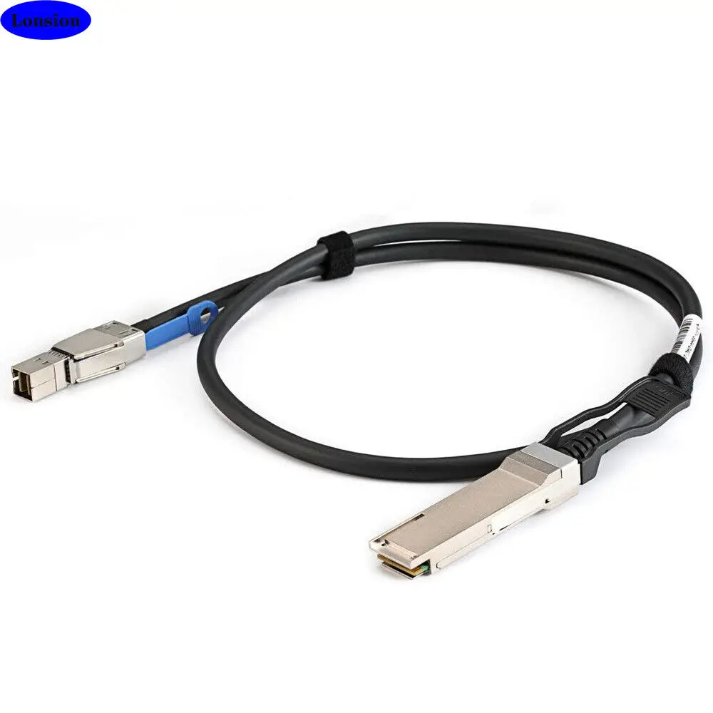 MiniSAS-Cable de conexión HD SFF-8644 a servidor QSFP, 40G, SFF-8436